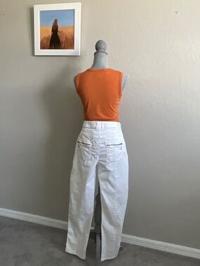 Chico’s White Pants Size 1.5 (Large / US 10) Slimming Stretch Pants